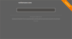 Desktop Screenshot of carlosruano.com