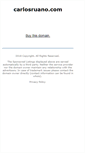 Mobile Screenshot of carlosruano.com