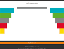 Tablet Screenshot of carlosruano.com